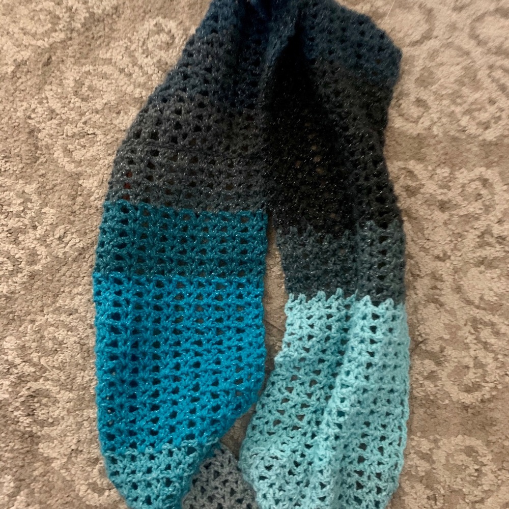 Lion Brand Yarn Aquarius Infinity Scarf